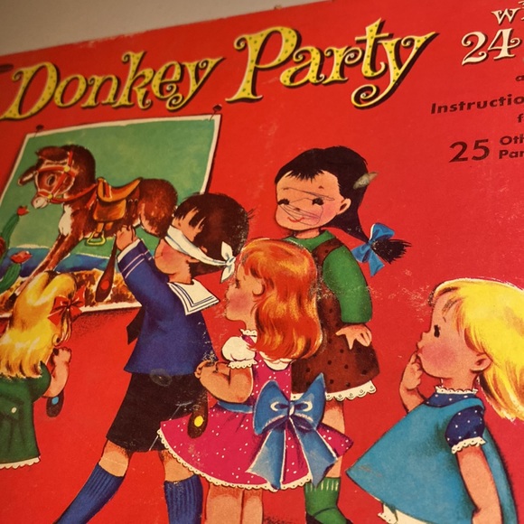 Vintage Whitman Donkey Party Game - Picture 13 of 13